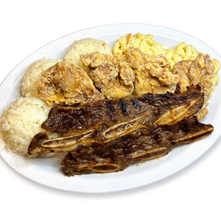 BBQ Beef & Fried Chicken